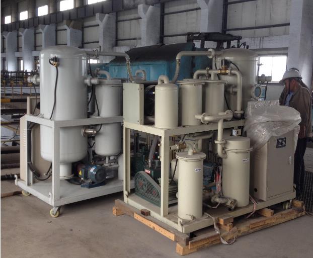 潤(rùn)滑油真空濾油機(jī)現(xiàn)場(chǎng) 潤(rùn)滑油真空濾油機(jī)現(xiàn)場(chǎng)